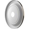 Ekena Millwork Traditional PVC Medallion (Canopies up to 11 1/2"), 19"OD x 3 1/2"ID x 1 1/2"P, Metallic Dark Bronze CMP19TRCDB - alternate 5